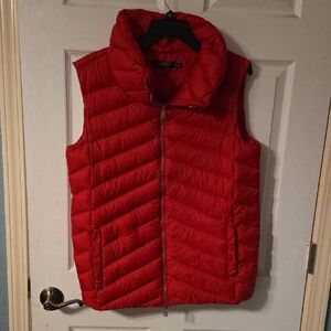 Ralph Lauren Red Puffer Vest